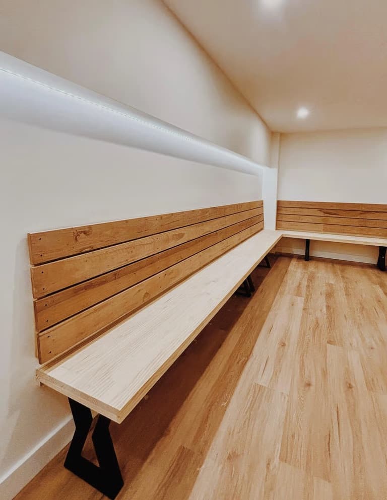 Custom bench seating